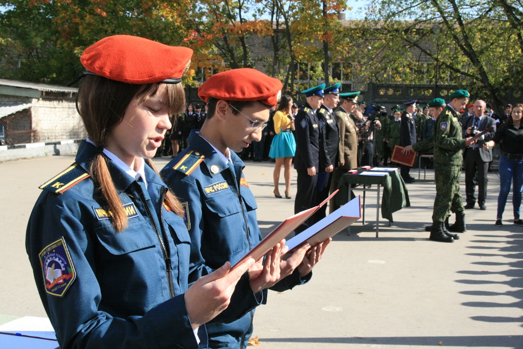 кадеты в калуге 18 сентября.