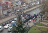 Дальнобойщики блокировали движение транспорта в Калуге