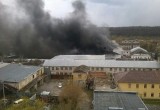 В Калуге горит колония на Николо-Козинской! Видео, фото.