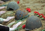 Студенты-поисковики нашли останки красноармейца из Калужской области
