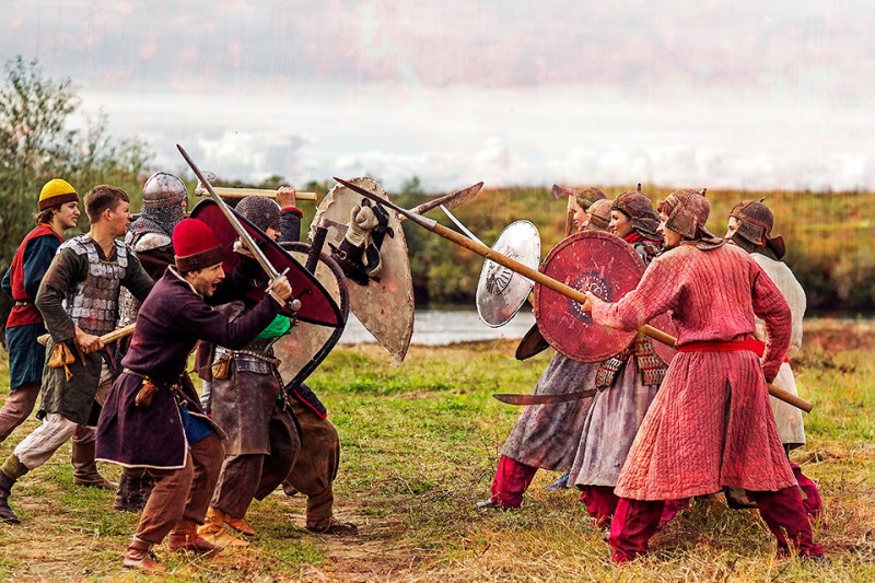 Войска Ивана III и татаро-монголы вновь сошлись на реке Угре