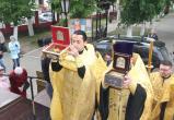 Мощи православных святых доставили в Никитский храм