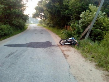 Подросток насмерть разбился на мотоцикле