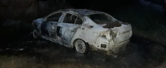 В сгоревшей машине обнаружен труп