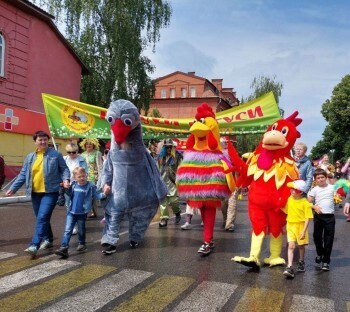 Капризы погоды не испортили летний детский фестиваль