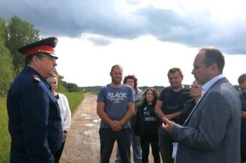 Глава калужского Следкома встретился с жителями многострадальной деревни Лихун