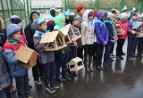 Калужские школьники провели экологическую акцию в Комсомольской роще
