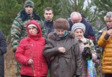 В Калужской области прошла церемония захоронения останков воинов-красноармейцев  