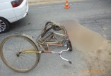 Велосипедист попал под колеса «Лады» 