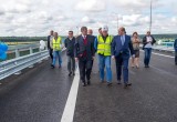 В Калуге открыли движение по новому мосту через Угру