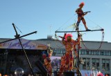 «Огненные люди»  устроили незабываемое шоу на площади Старый Торг
