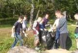 Юные спортсмены вывезли 30 кубометров мусора