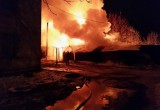 За ночь в Калуге сгорели семь дачных построек 