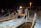 В Крещенскую ночь в иордани окунулись тысячи калужан. Фото