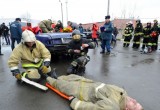 В Калуге прошли соревнования по спасению пострадавших в ДТП. Фото
