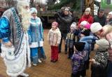 Дед Мороз проинспектировал установку главной новогодней ёлки Калуги
