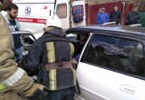 Массовая авария произошла на улице Салтыкова-Щедрина в Калуге
