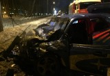 В жесткой аварии на Московской пострадали два человека