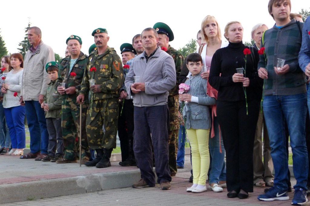 Утром 22 июня в Калуге прошла акция  «Завтра была война».