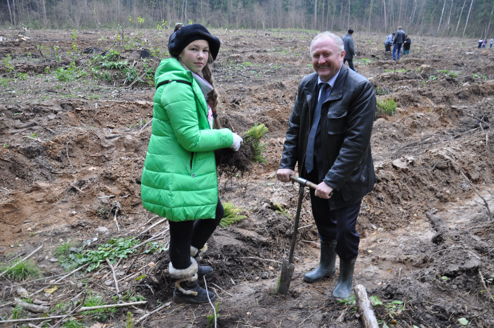 В Калужской области прошла акция в рамках Всероссийского дня посадки леса