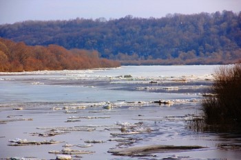 Калужские реки избавятся от ледяного плена раньше срока