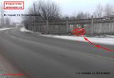 В Калуге водитель микроавтобуса протаранил железобетонный забор