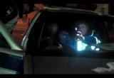 В Калуге пьяный водитель протаранил столб (видео)