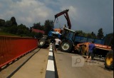 Трактору оторвало колеса в ДТП под Медынью (видео)