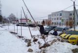 Уборка снега продолжает калечить деревья в Калуге