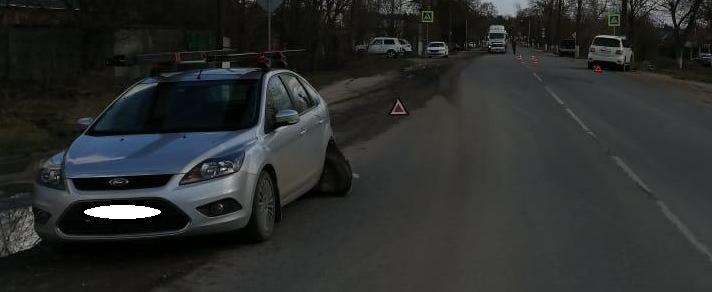 Место происшествия, фото УГИБДД по Калужской области
