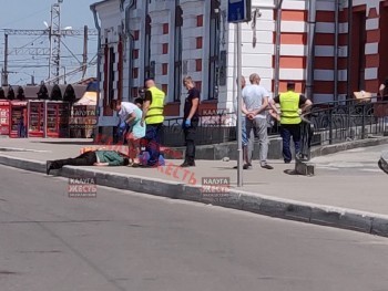 Полиция не подтвердила смерть мужчины на вокзале Калуга-1