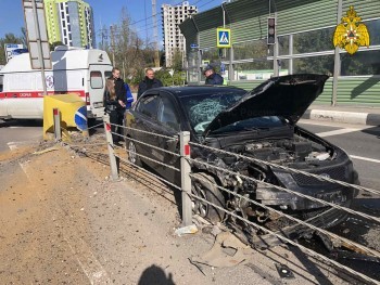 Два человека пострадали в ДТП на въезде в Калугу