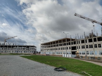 В Калуге продолжается строительство кампуса МГТУ им.Н.Э. Баумана