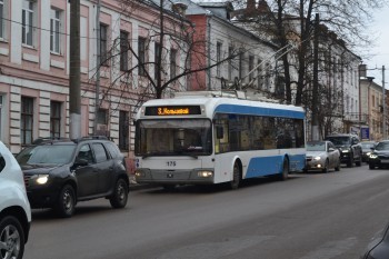 В Калуге приостановят движение троллейбусов по четырём маршрутам