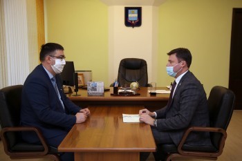 Глава городского самоуправления Калуги провел встречу с заместителем министра здравоохранения области