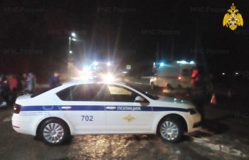 В Калужской области пешеход погиб после наезда двух машин