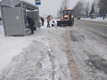 С улиц Калуги вывезли 980 кубометров снега