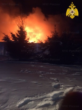 В Калужской области сгорел жилой дом