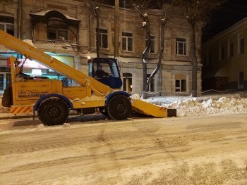 Две улицы Калуги перекроют для вывоза снега