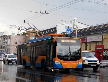 В Калуге остановили один троллейбусный маршрут