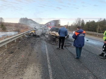 Пассажир легковушки погиб в аварии под Саранском