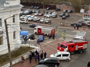В Калуге эвакуировали банк 