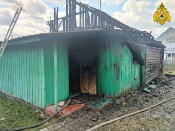 Два человека погибли при пожаре в Калужской области