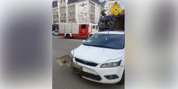 Молодая калужанка пострадала в ДТП на ул.Ленина