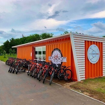 На набережной Яченского водохранилища появился велопрокат