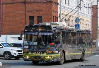 В Калуге запустили экскурсионный троллейбус
