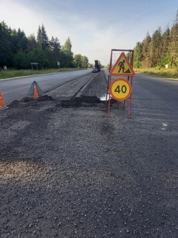 Дорогу на подъезде к Калуге отремонтируют за счет подрядчика