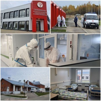 В Калуге открыли новый ковидный госпиталь 