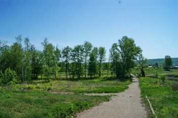 В одном из районов Мордовии в рамках нацпроекта благоустраивают дворы и парк