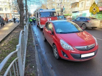 В центре Калуги водитель "Опеля" сбил пешехода